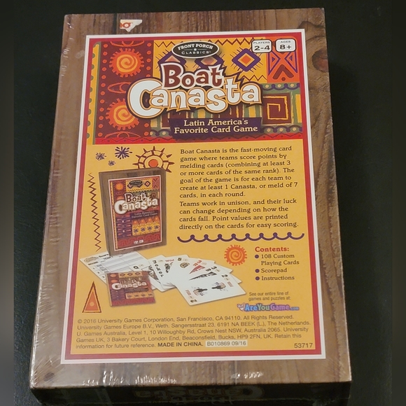 Boat Canasta Latin America's Favorite Card Game - Picture 2 of 4